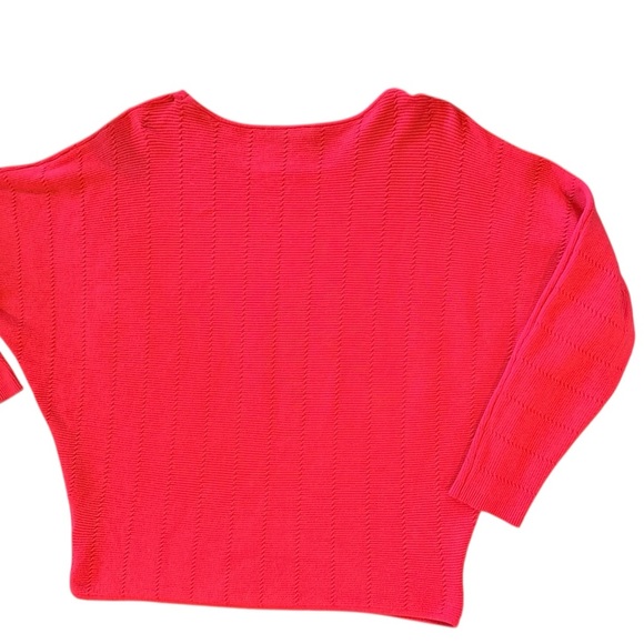 Cyrus Dolman Sleeve Red Women's Sweater - Picture 6 of 7